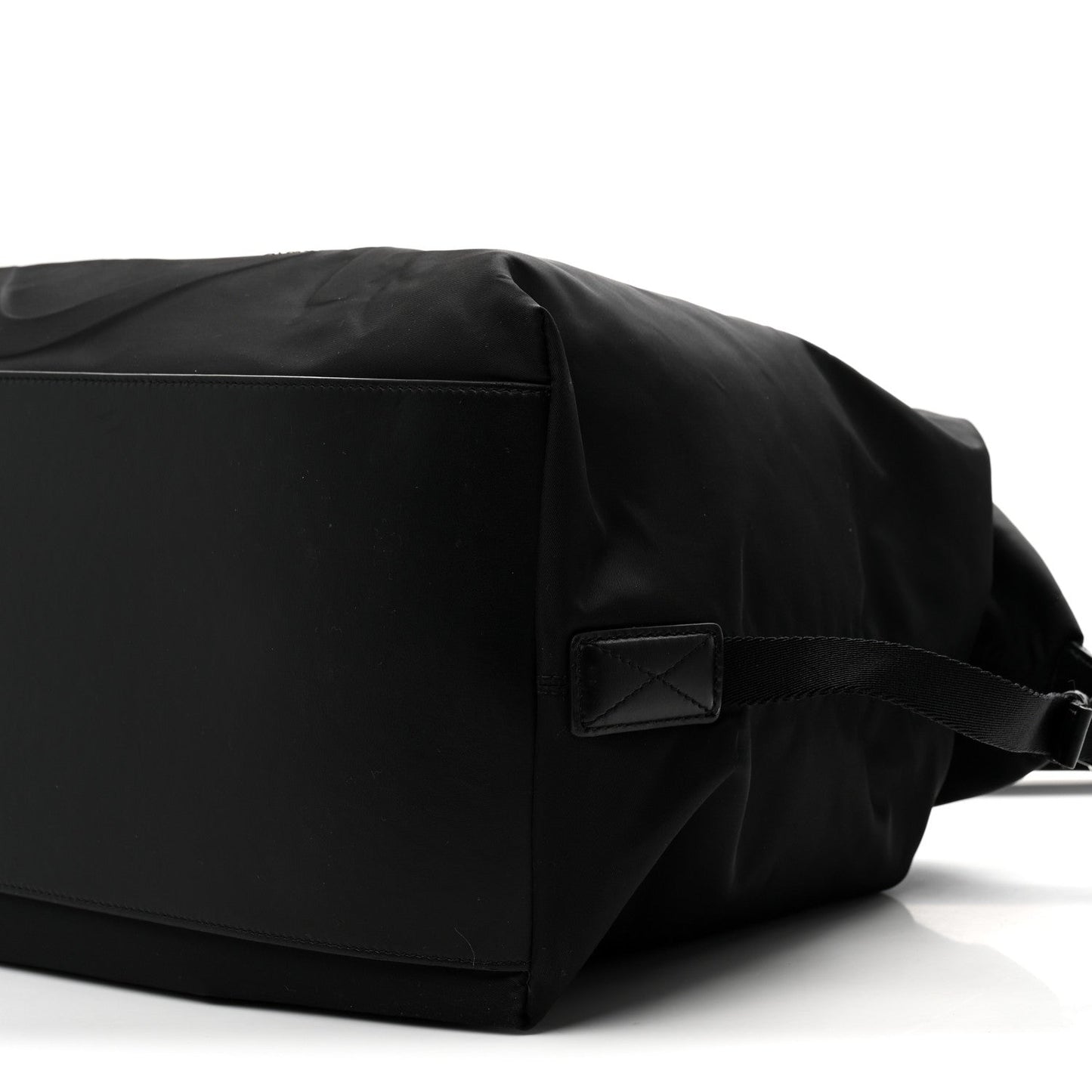 Nylon Signature Duffle Black
