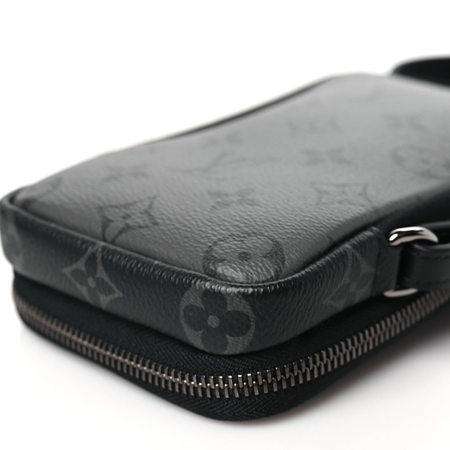 Monogram Eclipse Reverse Double Phone Pouch