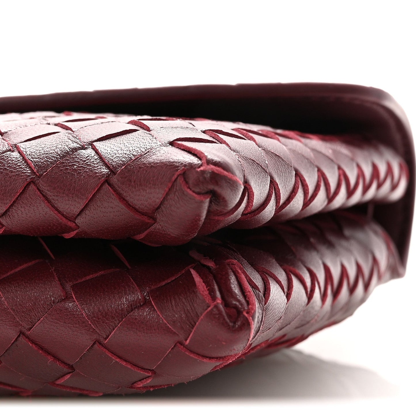Nappa Intrecciato Knot Lock Top Handle Crossbody Bag Barolo