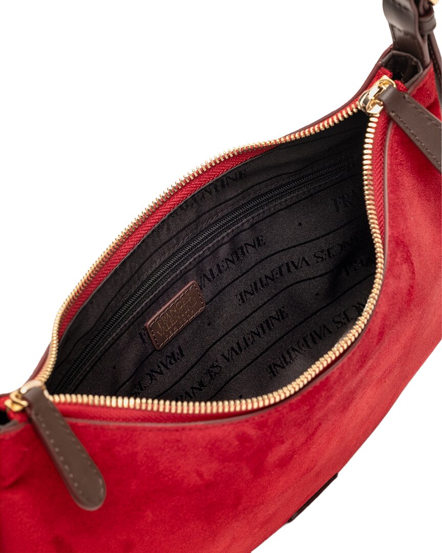 Frances Valentine Starr Suede & Leather Hobo Bag
