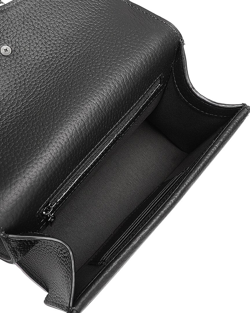 Tiffany & Fred Paris Pebbled Leather Crossbody