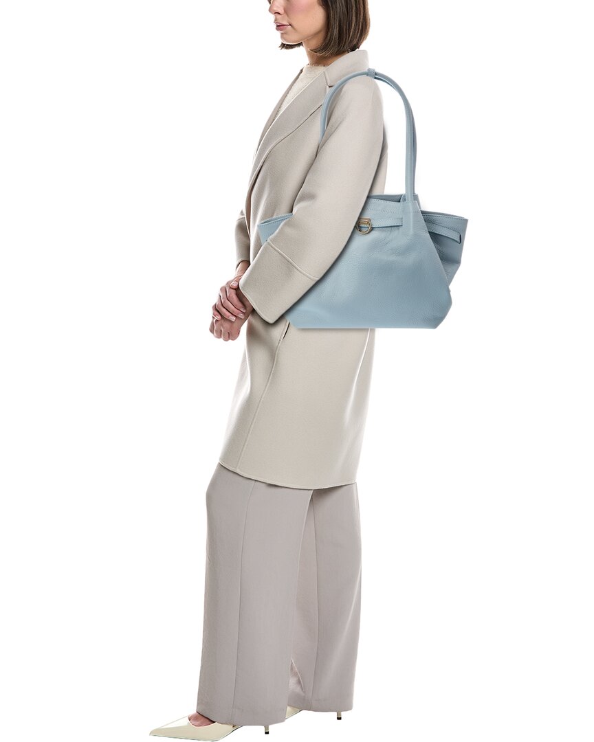 Italian Leather Alix Leather Top Handle Bag