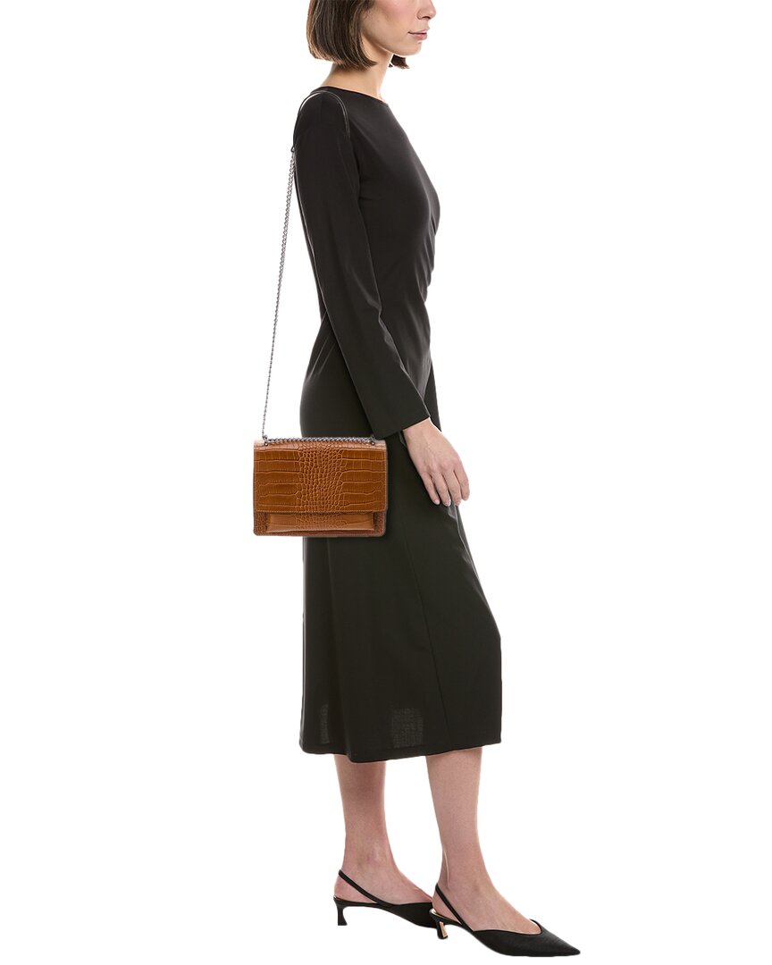 Italian Leather Natalie Leather Top Handle Bag