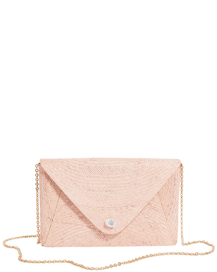 Pamela Munson Envelope Clutch Pink ONE SIZE