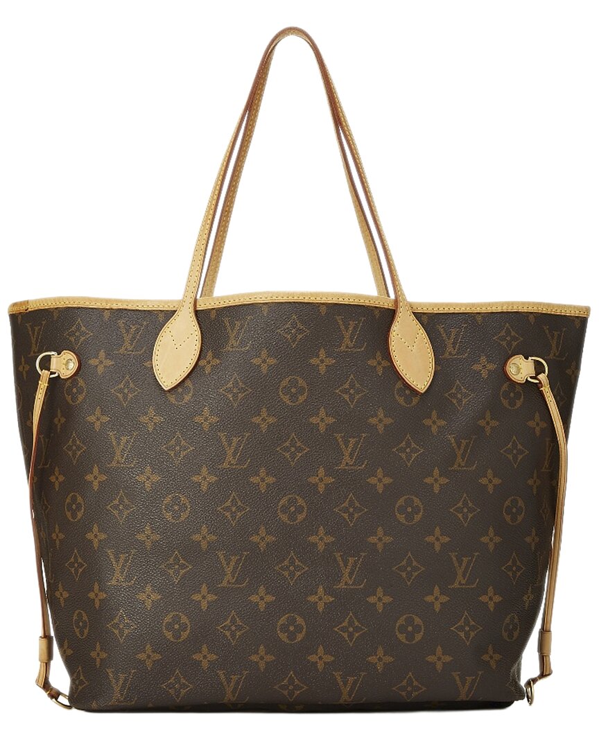 Louis Vuitton Brown Monogram Canvas Neverfull Mm ( )