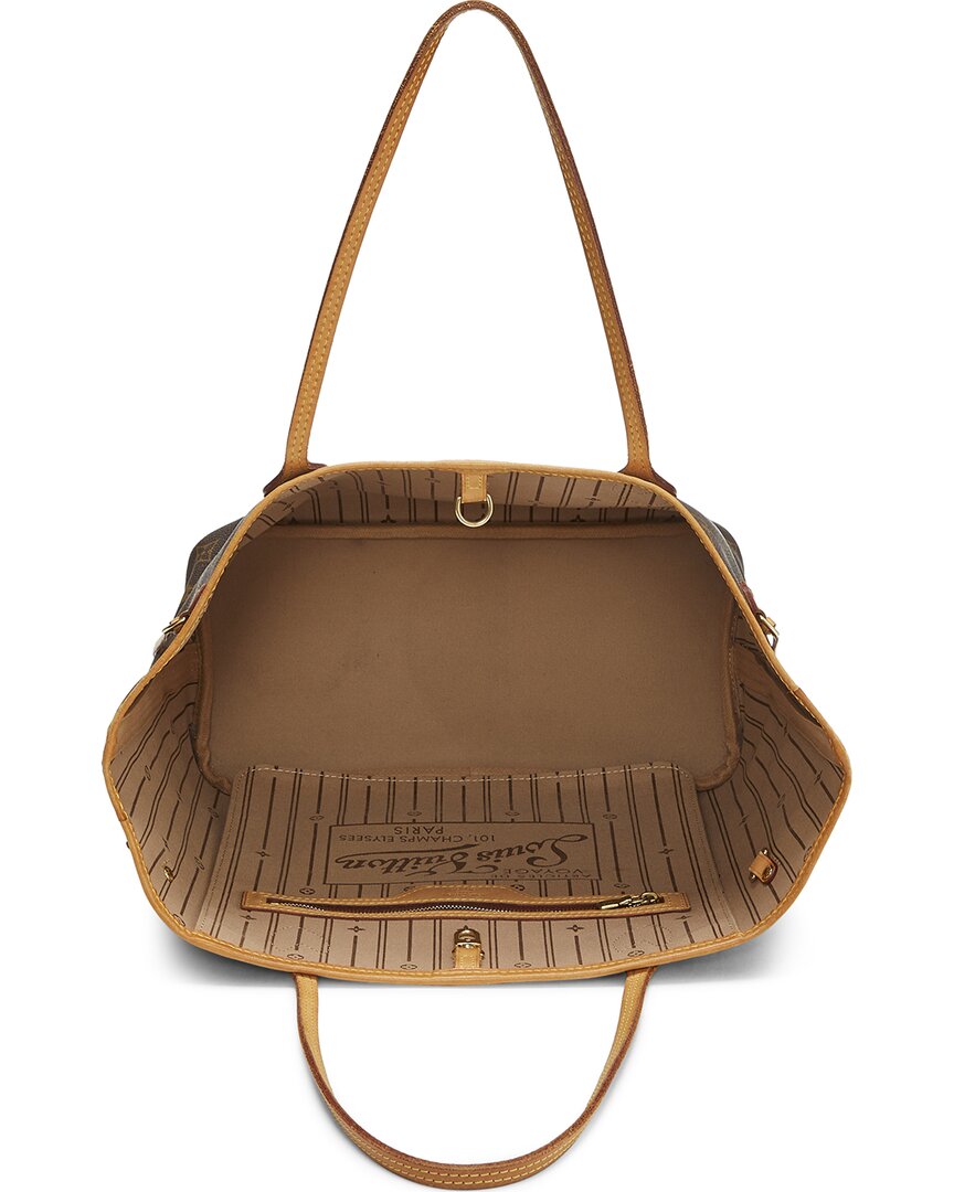 Louis Vuitton Brown Monogram Canvas Neverfull Mm ( )