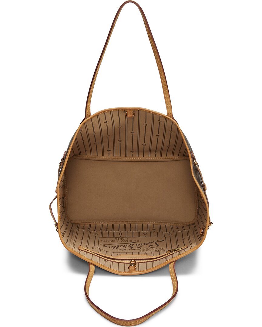 Louis Vuitton Brown Monogram Canvas Neverfull Mm ( )