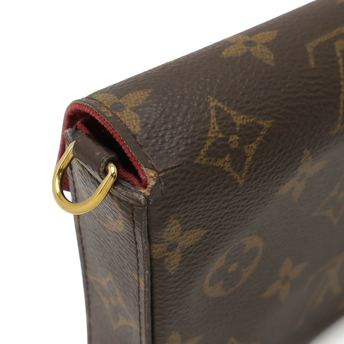 Louis Vuitton Pochette Felicie Monogram 2way Shoulder Bag