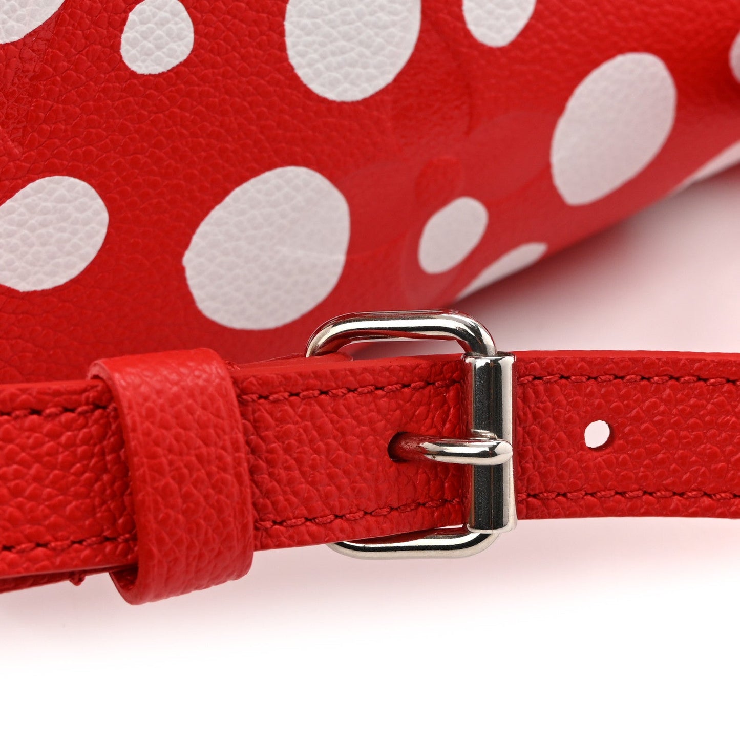 LV X YK Empreinte Infinity Dots Onthego PM Rogue White