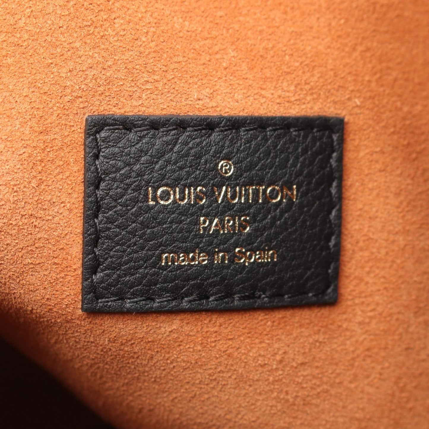 Louis Vuitton Locky Hobo MM Leather Shoulder Bag