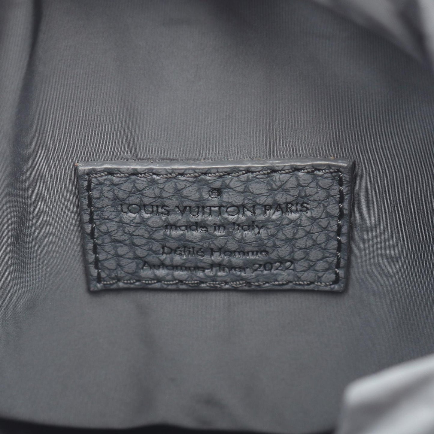 Louis Vuitton Chalk Pouch Taurillon Climbing Shoulder Bag