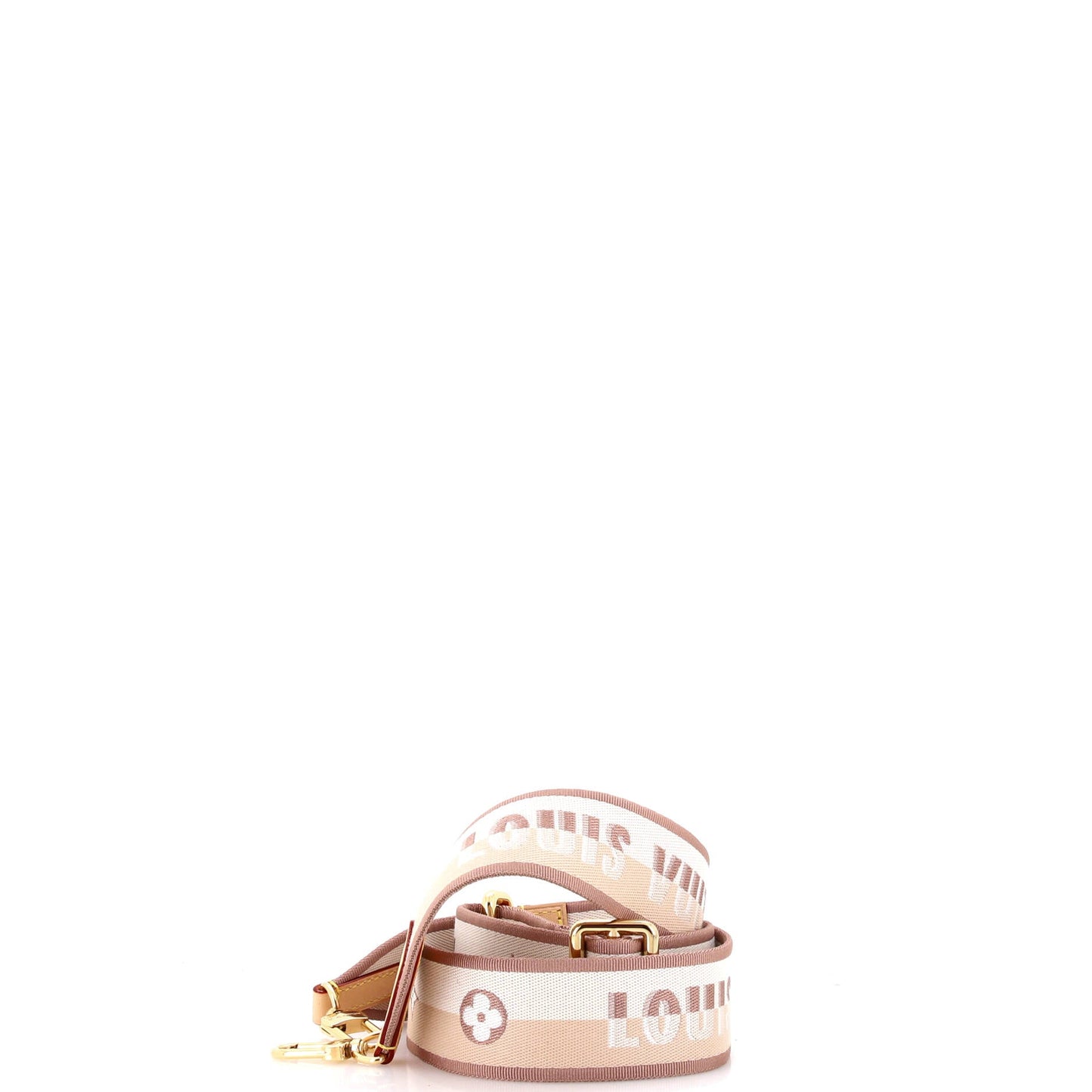 Louis Vuitton Logo Shoulder Strap Jacquard Wide