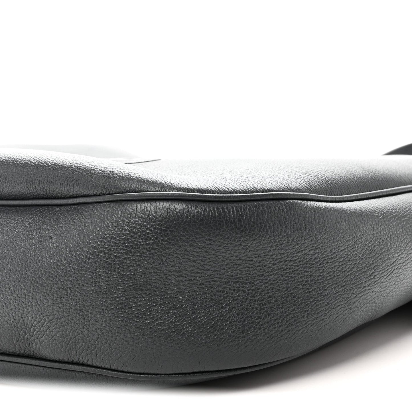 Calfskin Triomphe Heloise Shoulder Bag Slate Grey