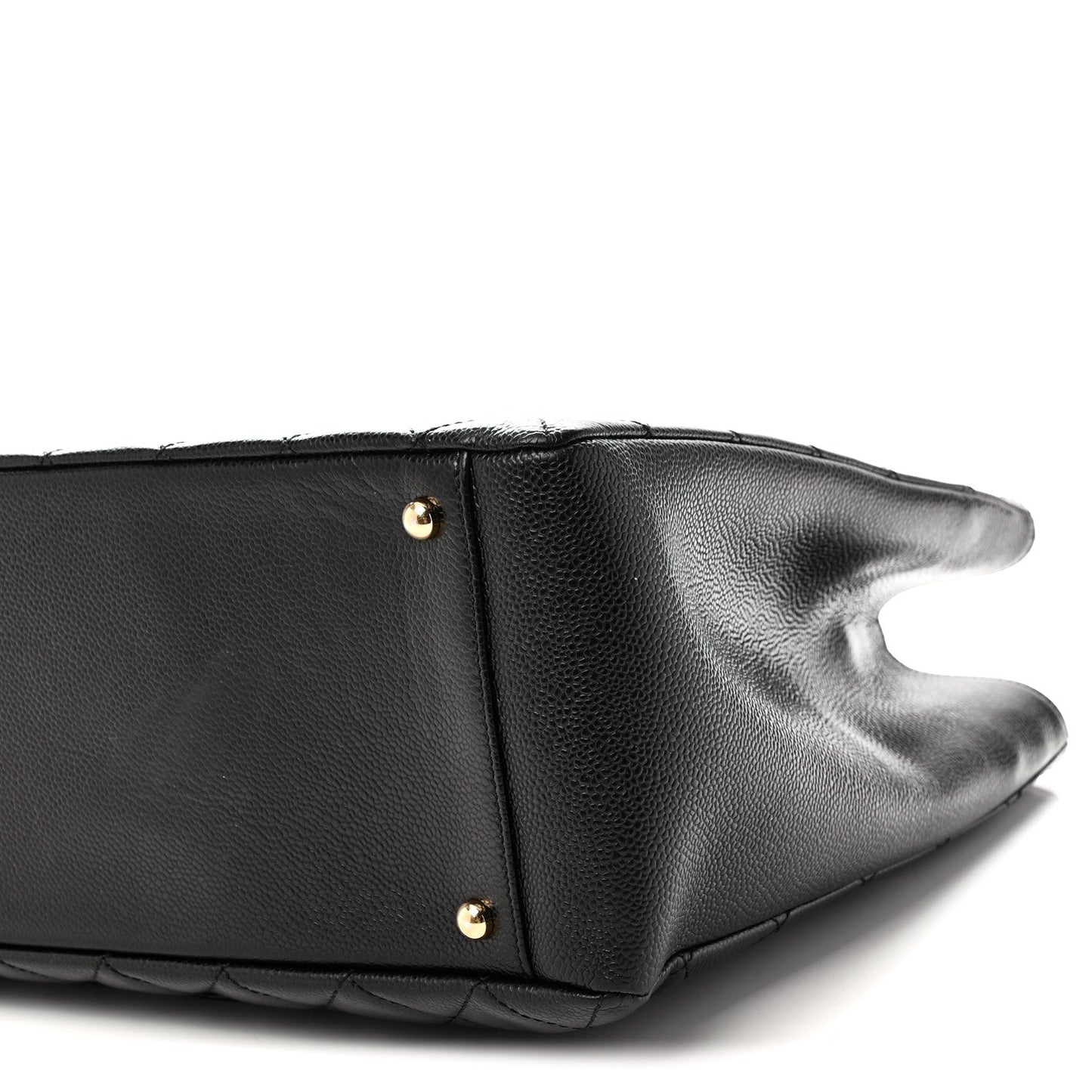 Caviar Quilted XL Grand Shopping Tote GST Black