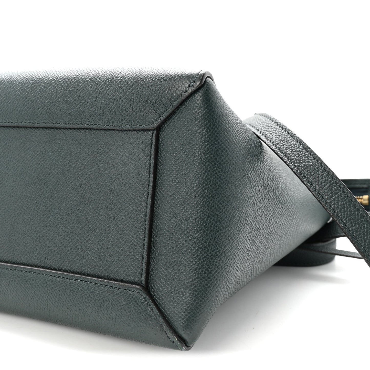 Grained Calfskin Micro Belt Bag Amazone