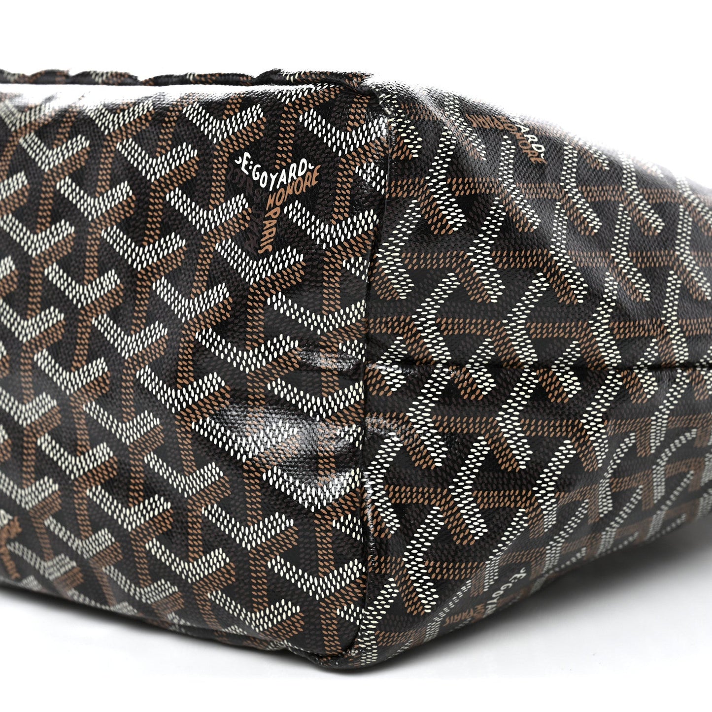 Goyardine Saint Louis PM Black Gold