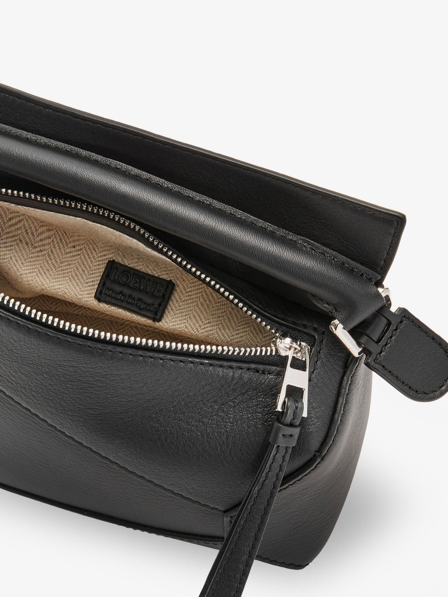 Loewe Women Puzzle Edge Leather Handbag