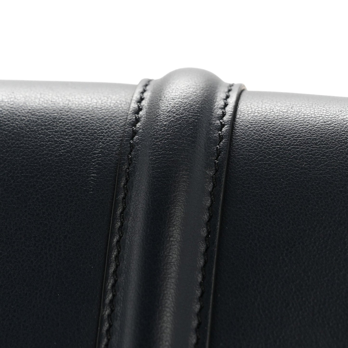 Canvas Calfskin Teen Soft 16 Shoulder Bag Vanilla Navy