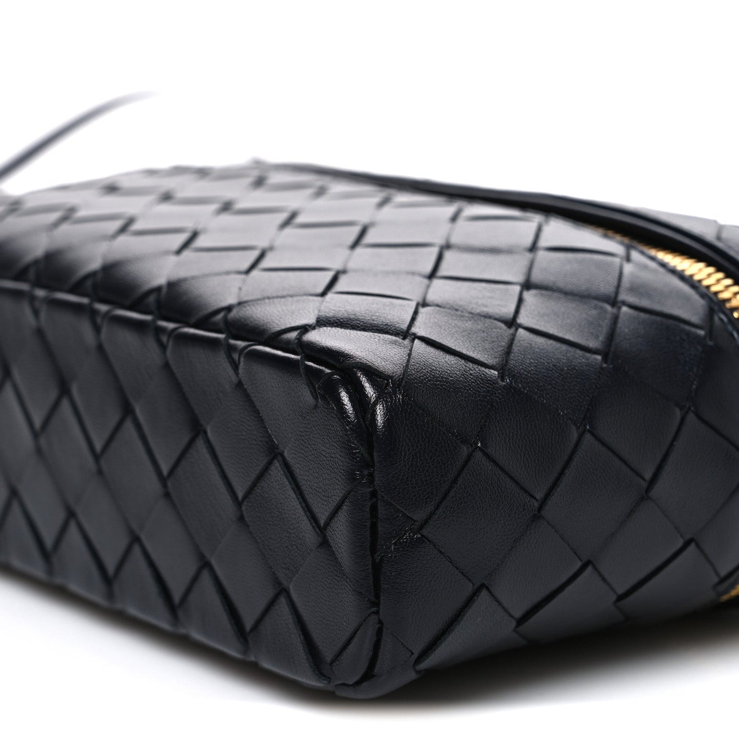 Calfskin Intrecciato Bang Bang Vanity Case Nocturnal