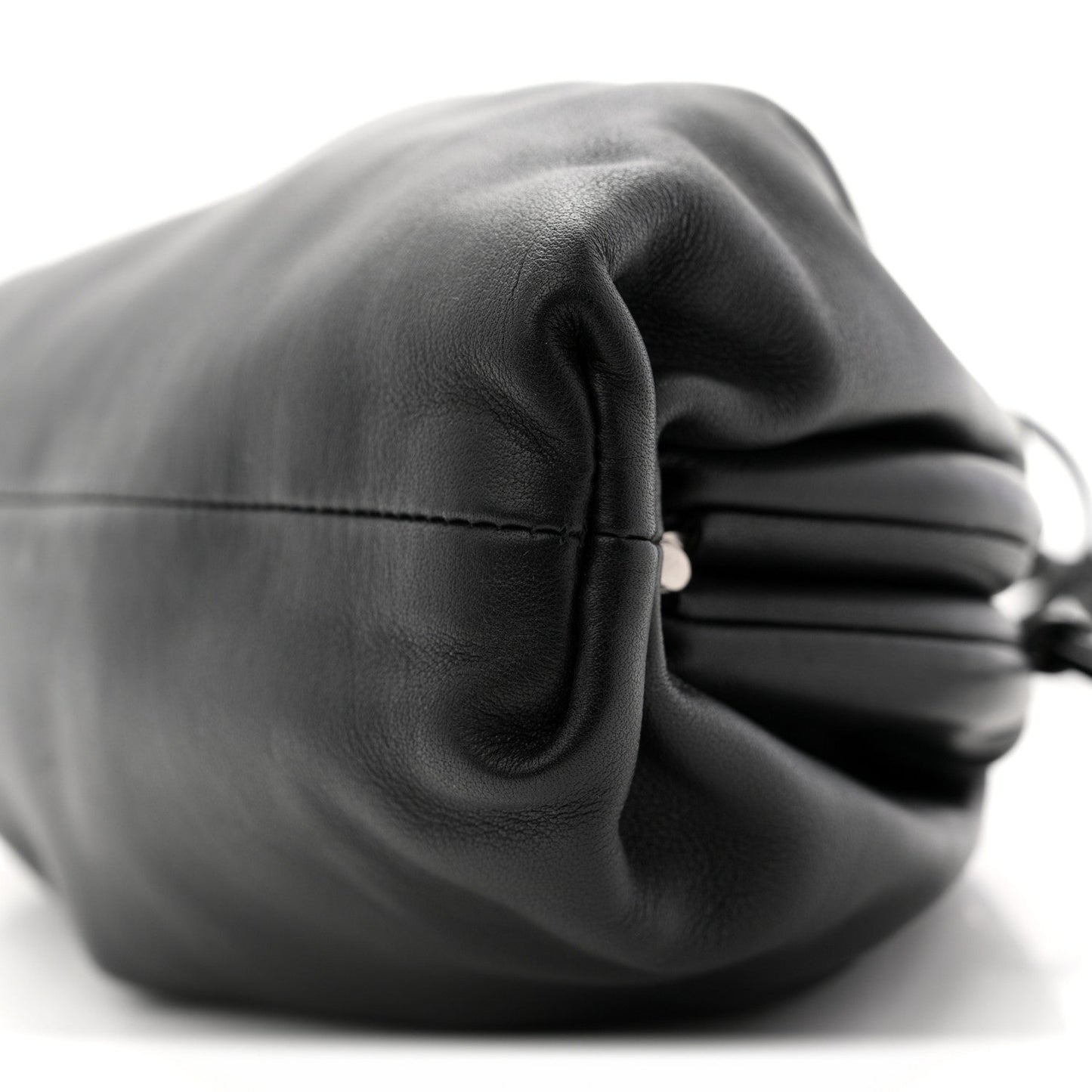 Butter Calfskin The Mini Pouch Black