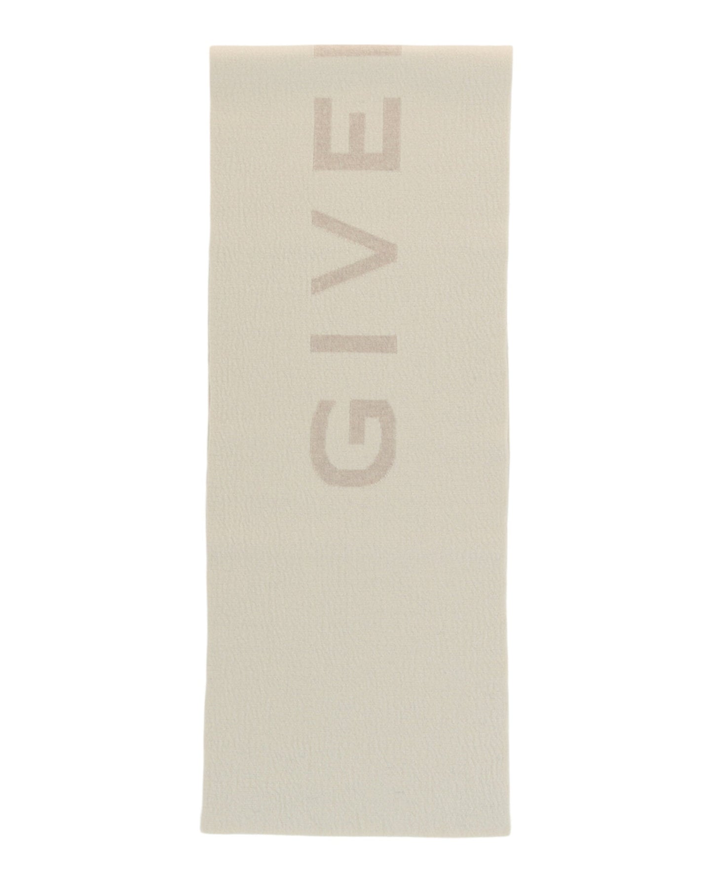 Givenchy Womens Reversible Logo Wool Scarf