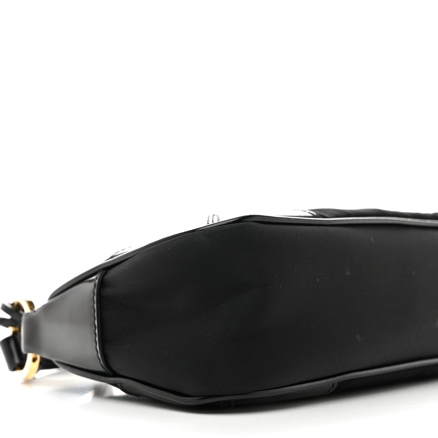 Re-Nylon Spazzolato Re-Edition 2002 Shoulder Bag Black