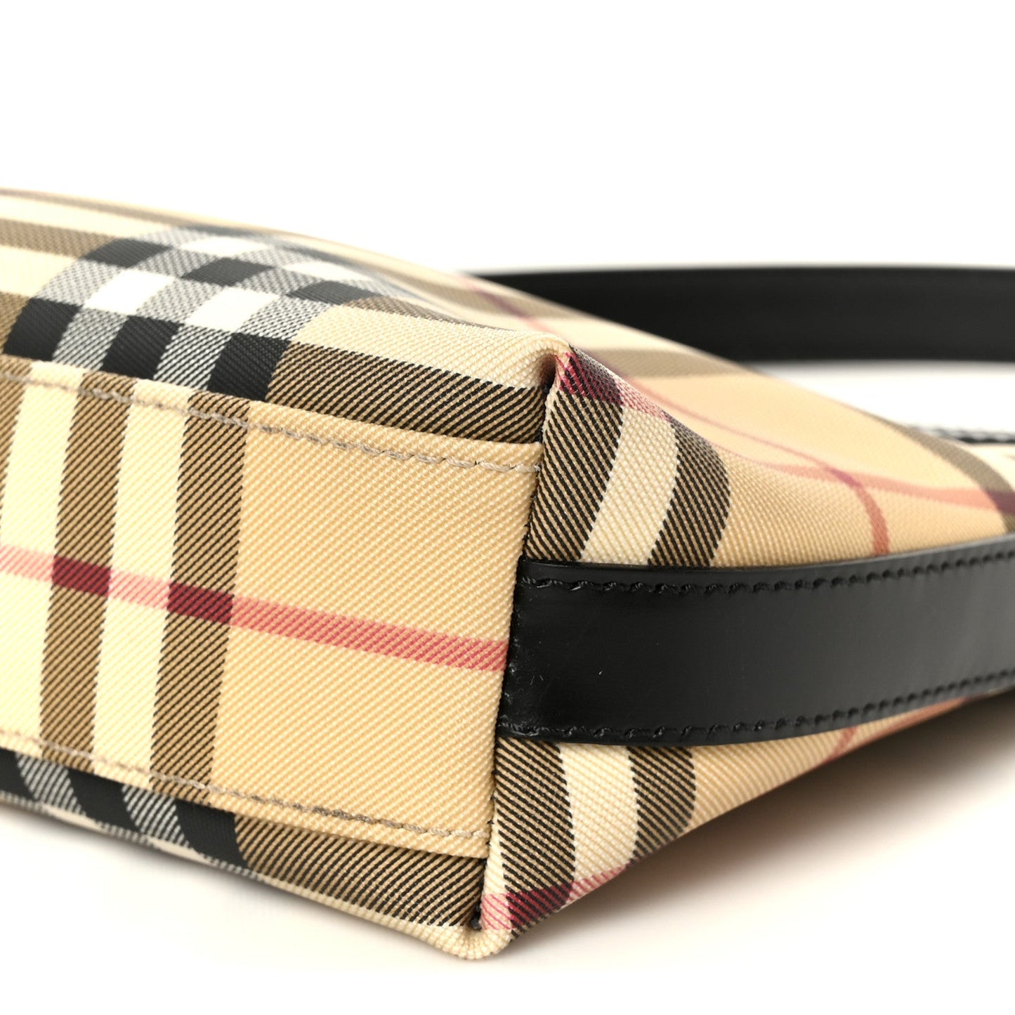 Vintage Check Shoulder Bag Black