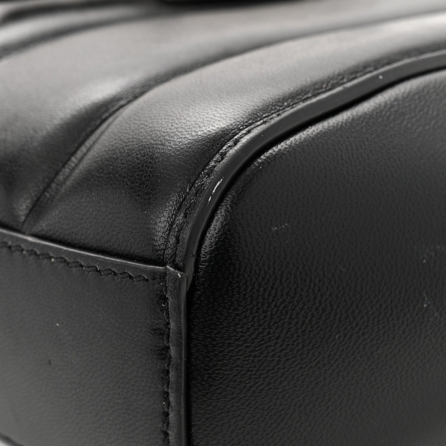 Lambskin XS Lock Antigona Shoulder Bag Black