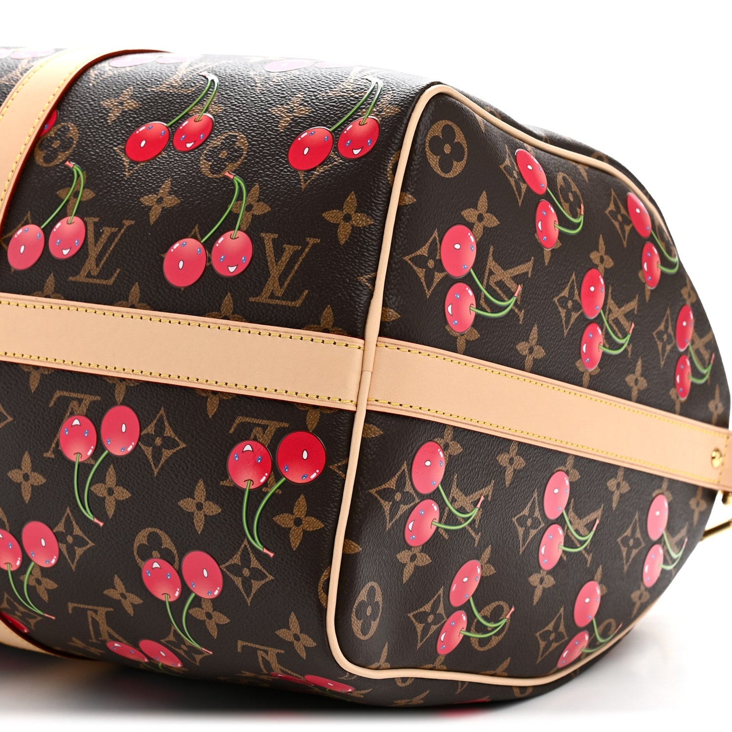 LV X TM Monogram Cerises Keepall Bandouliere 45