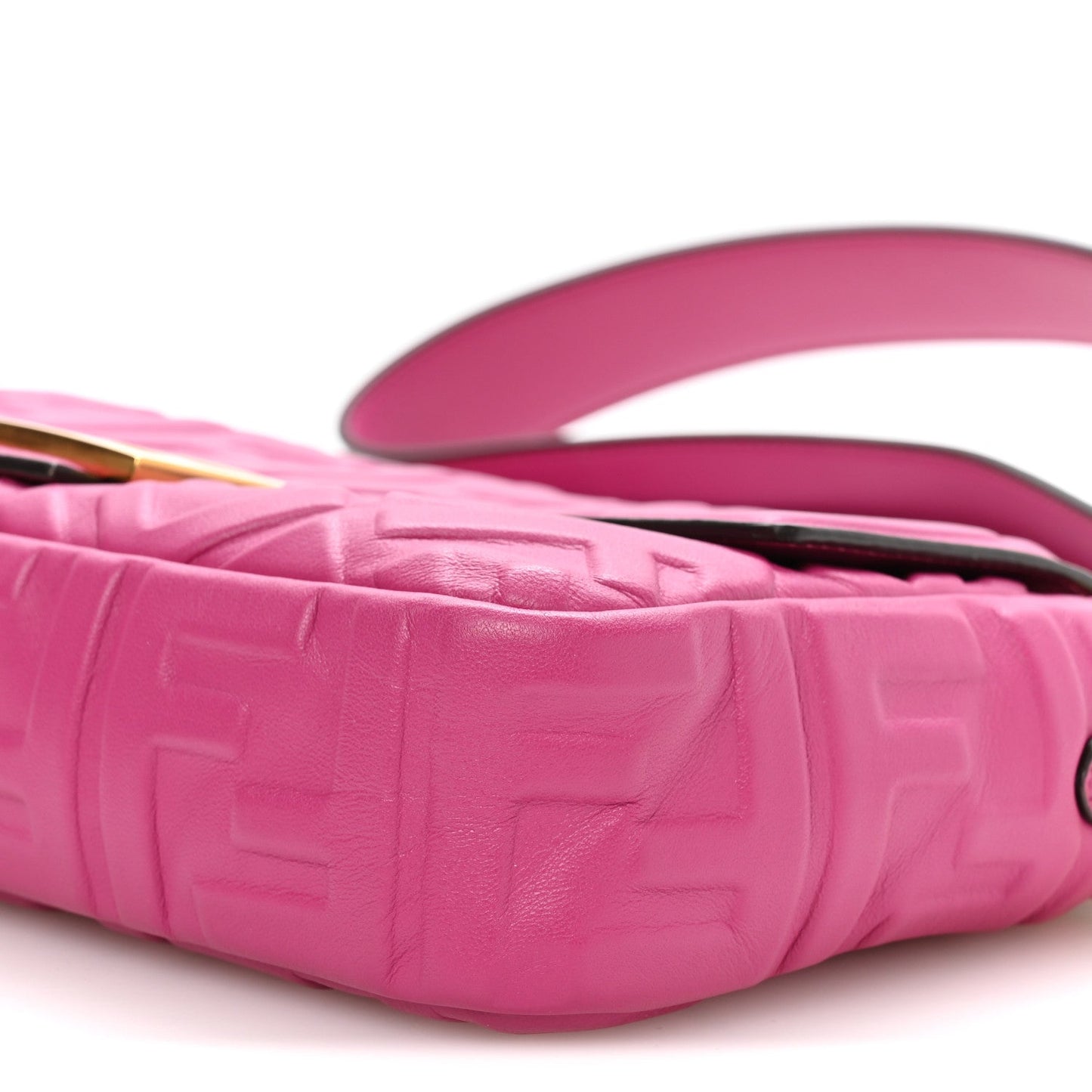 Nappa FF 1974 Embossed Baguette Ciclamino Pilar