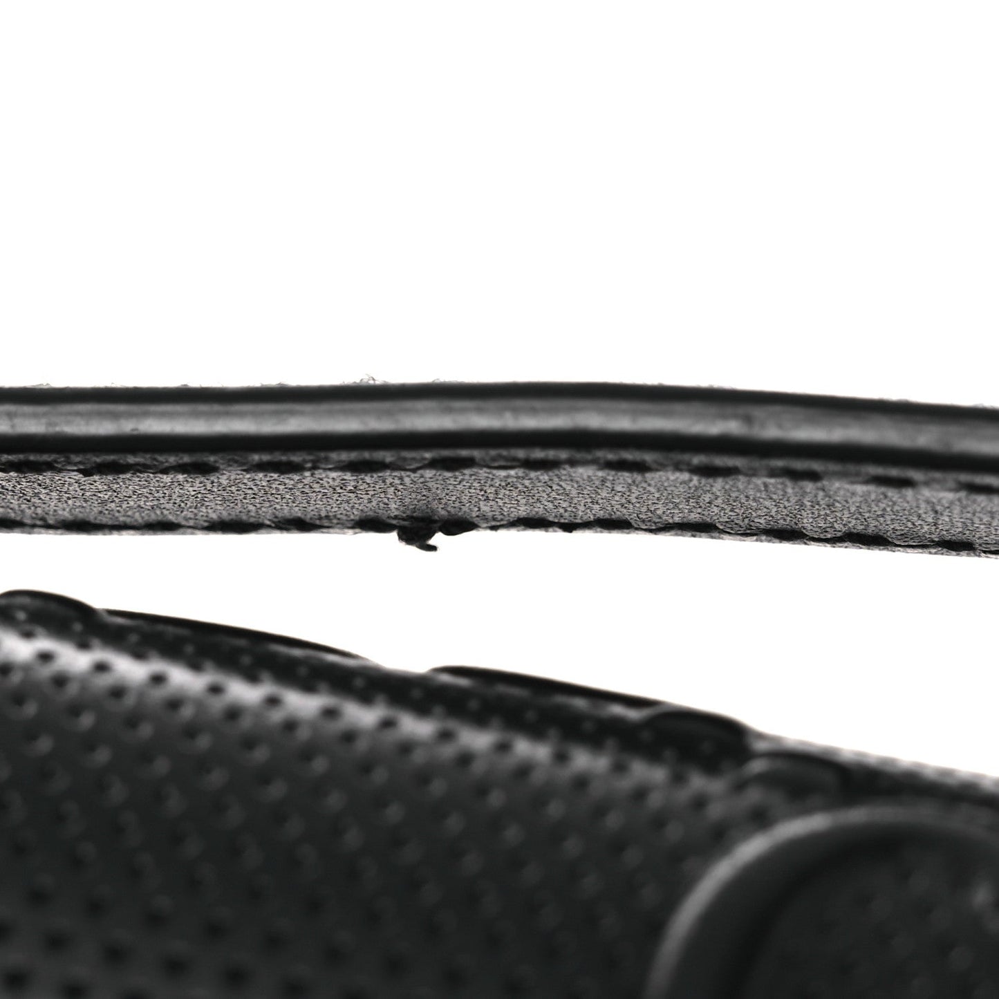 Calfskin GG Tennis Embossed Messenger Bag Black