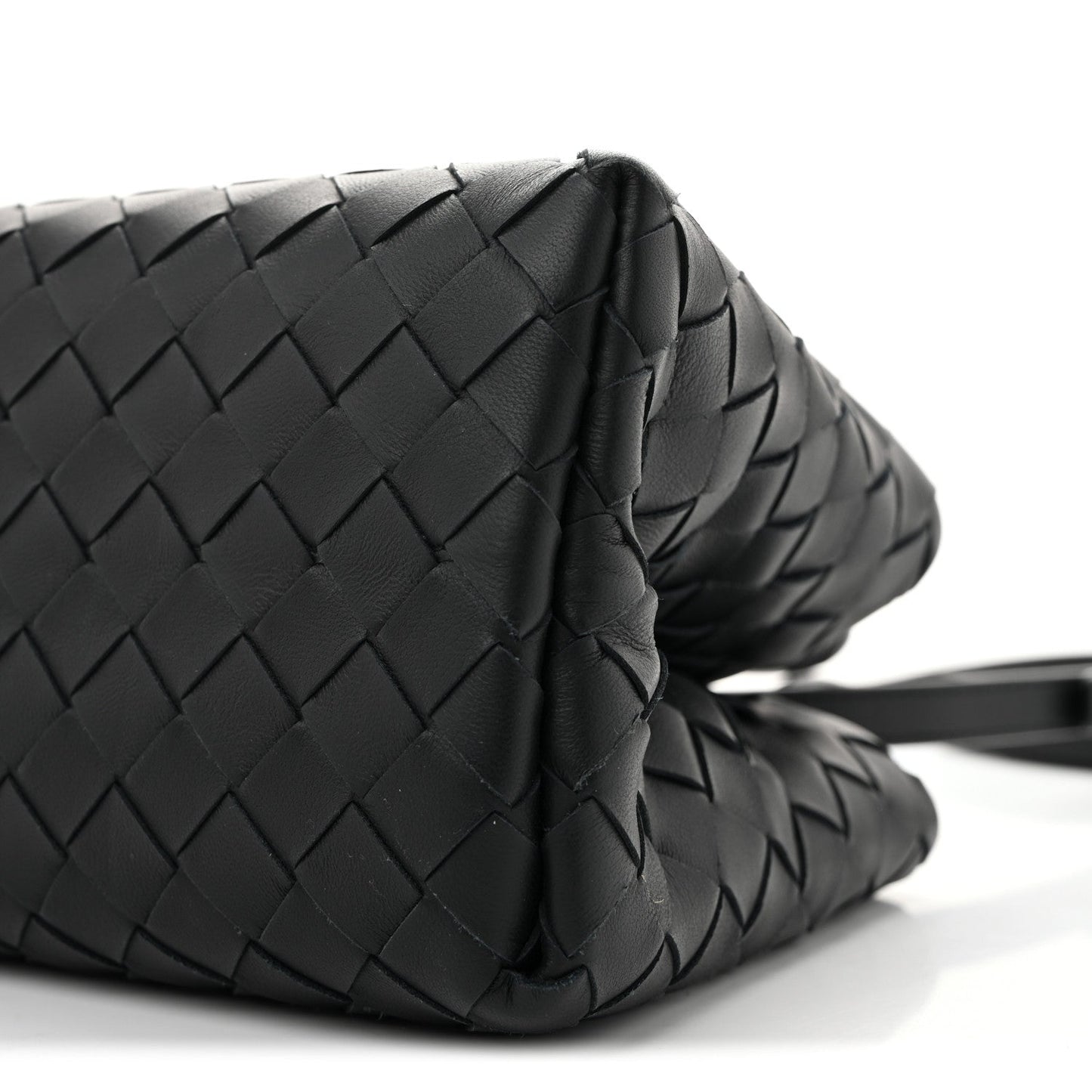 Nappa Intrecciato Small Tote Black