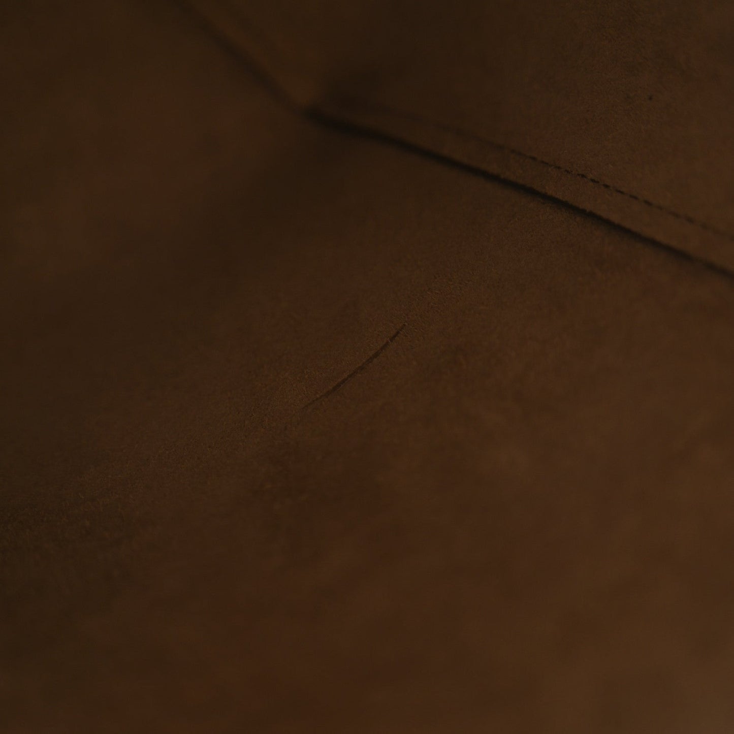 Soft Grained Calfskin Small Sangle Bucket Bag Taupe