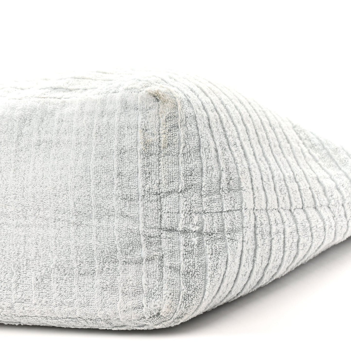 Terry Cotton CC Beach Tote Towel Set Light Grey