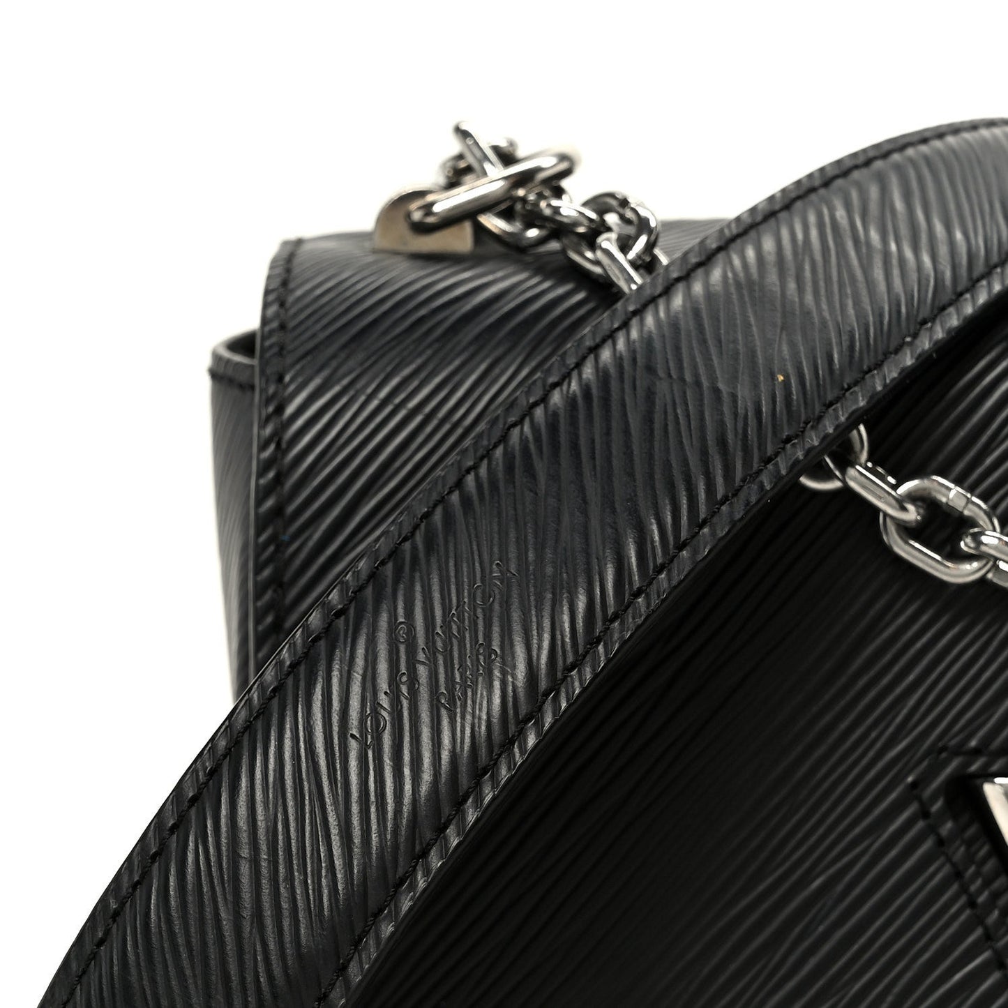 Epi Twist Shoulder Bag MM Black