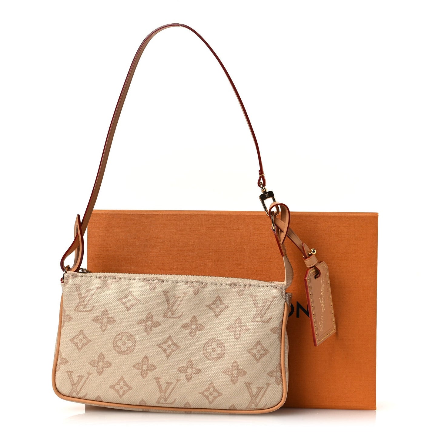 Monogram Origine Lin Pochette Accessories Linen