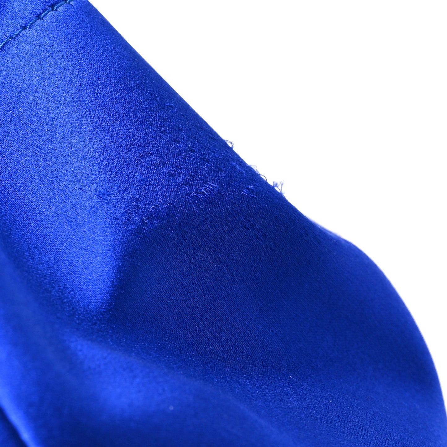 Satin Crystal Embellished Bon Bon Bag Blue