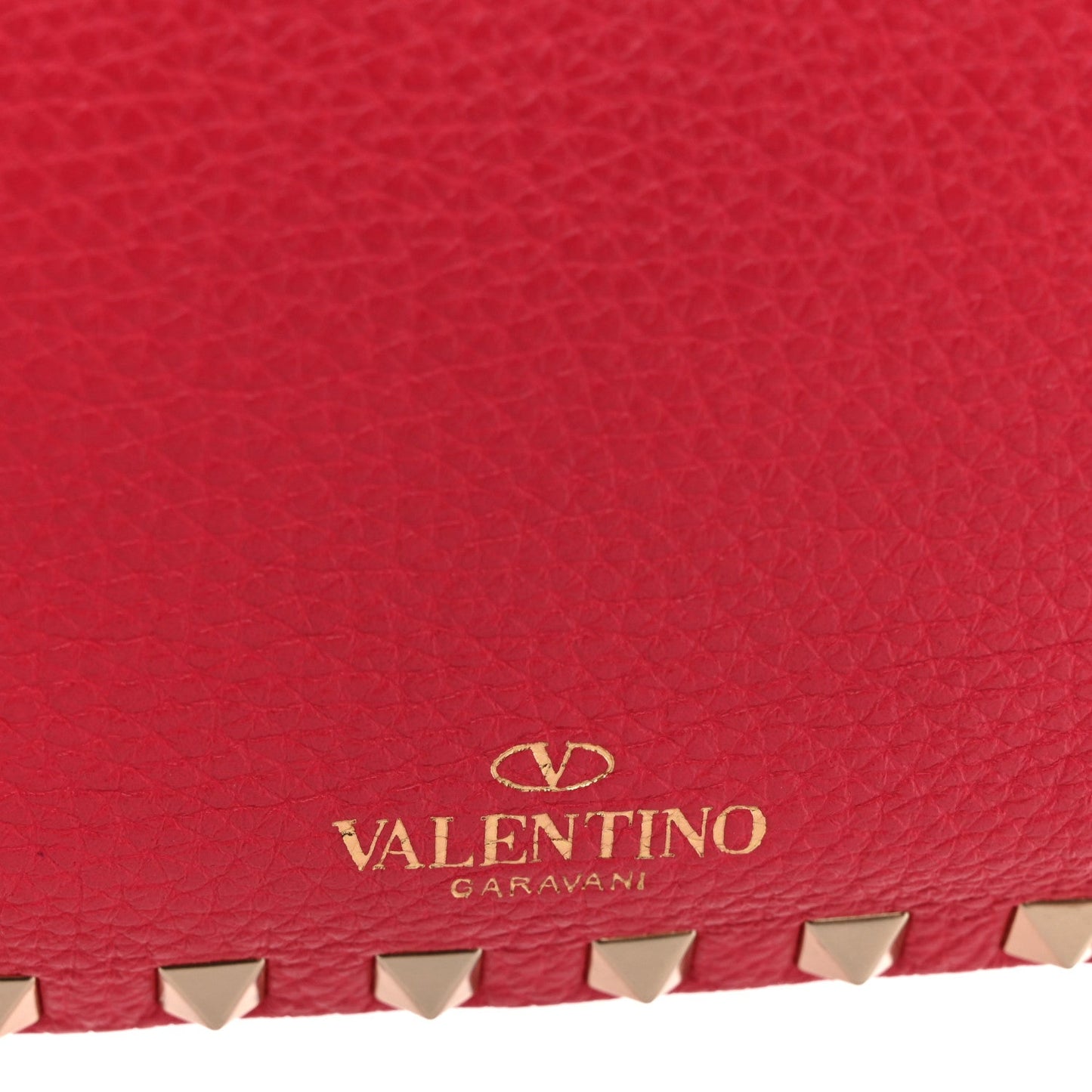 Pebbled Calfskin Mini Rockstud Tote Cyclamin