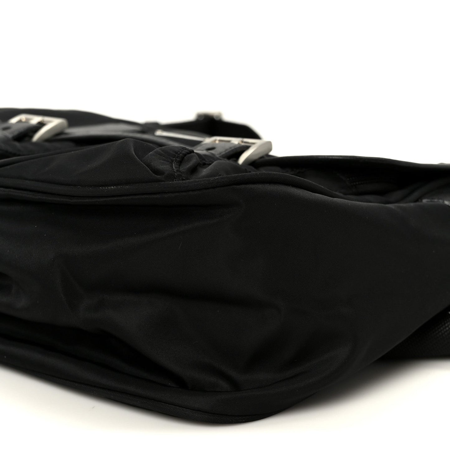 Tessuto Nylon Messenger Bag Black