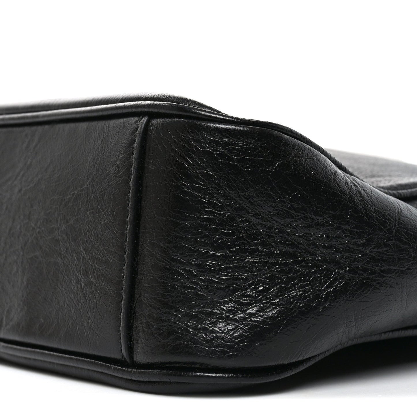 Lambskin Large JC Soft Hobo Bag Black