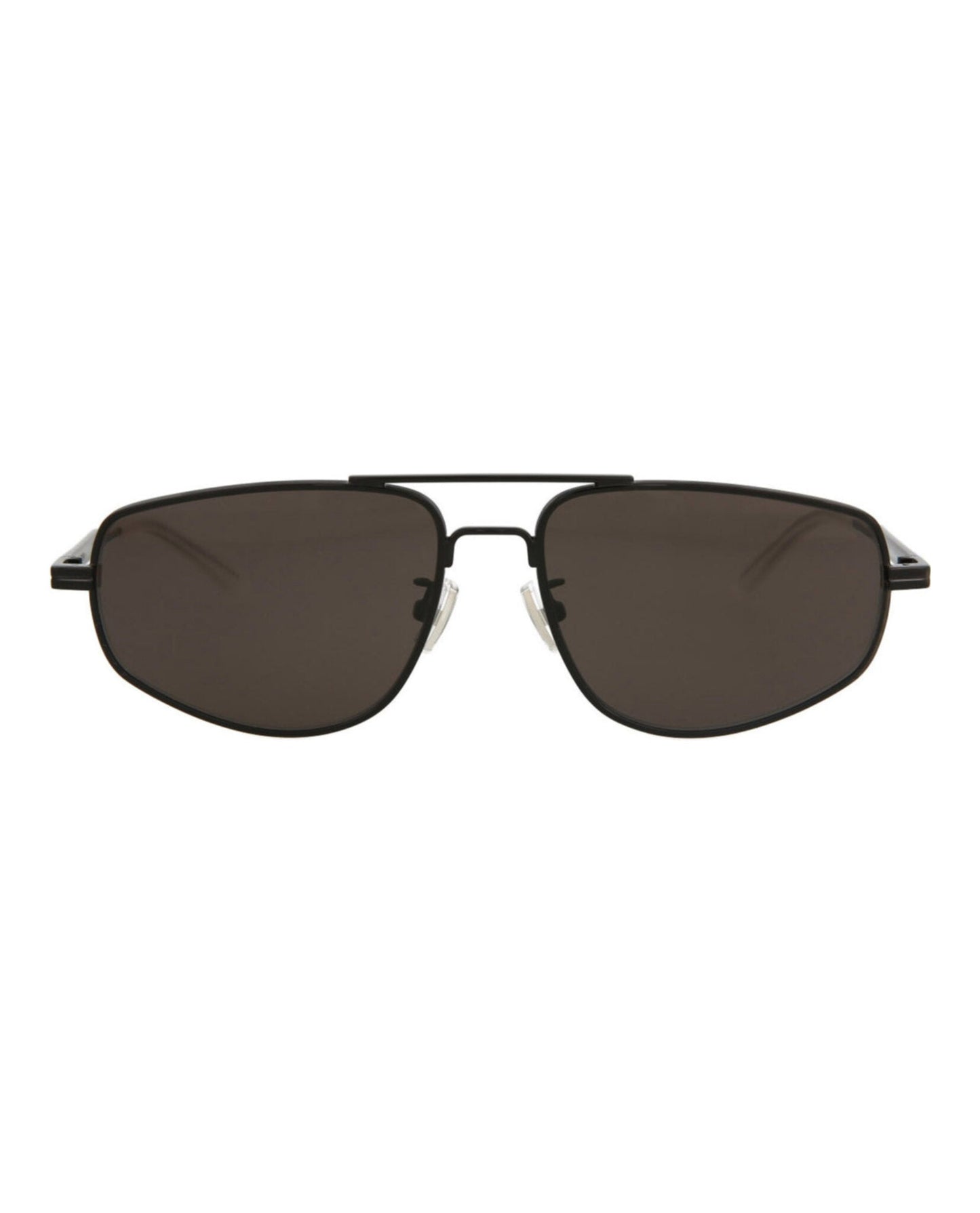 Bottega Veneta Mens Aviator Black Black Grey Fashion Designer Eyewear