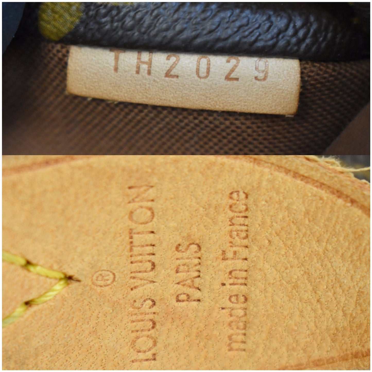 LOUIS VUITTON Totally MM Monogram Canvas Shoulder Bag Brown