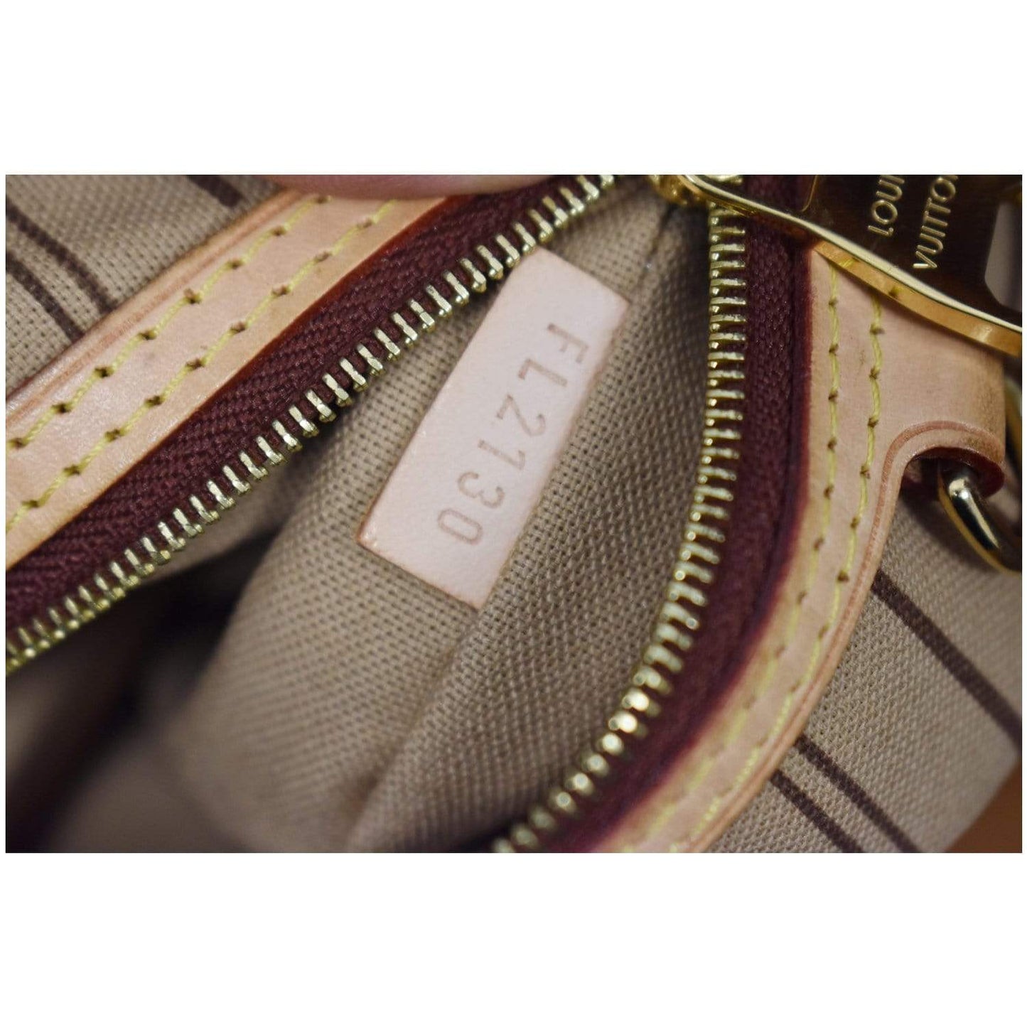 LOUIS VUITTON Delightful GM Monogram Canvas Shoulder Bag Brown