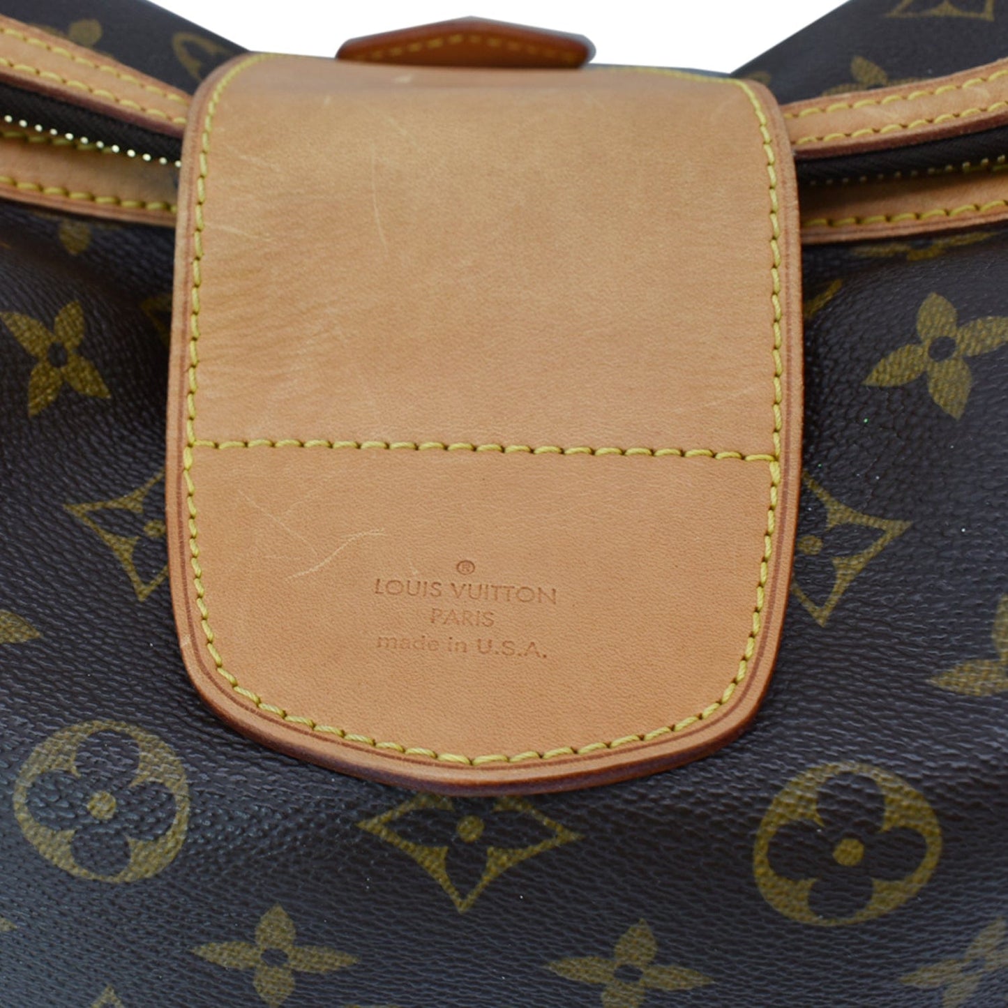 LOUIS VUITTON Stresa PM Monogram Canvas Shoulder Bag Brown