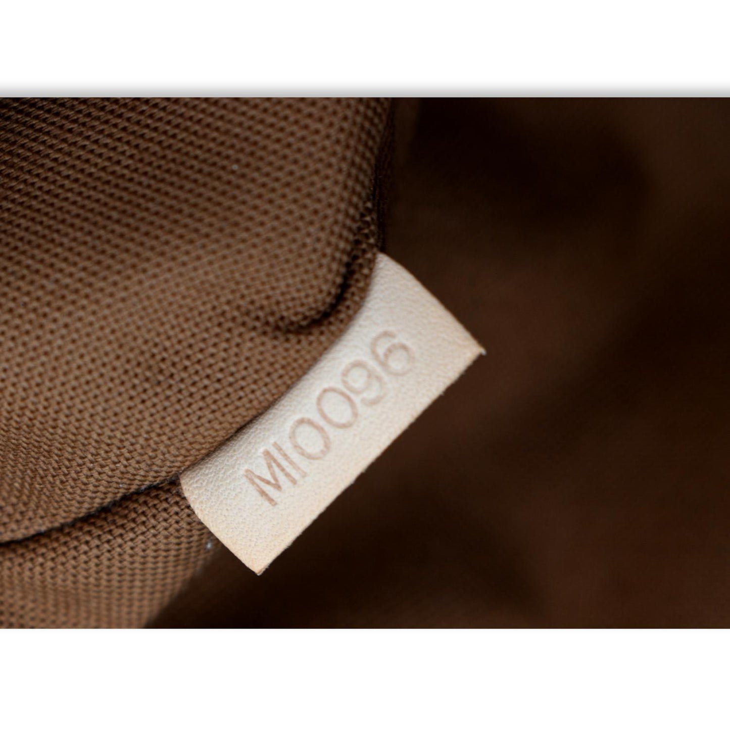 LOUIS VUITTON Bosphore Pochette Monogram Canvas Shoulder Bag Brown