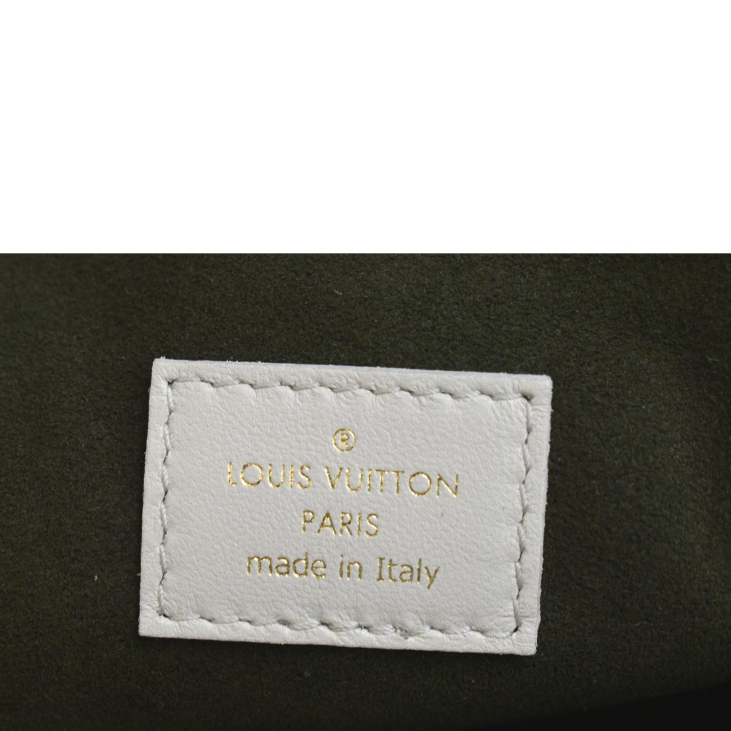 LOUIS VUITTON Coussin PM Monogram Embossed Shoulder Bag Cream