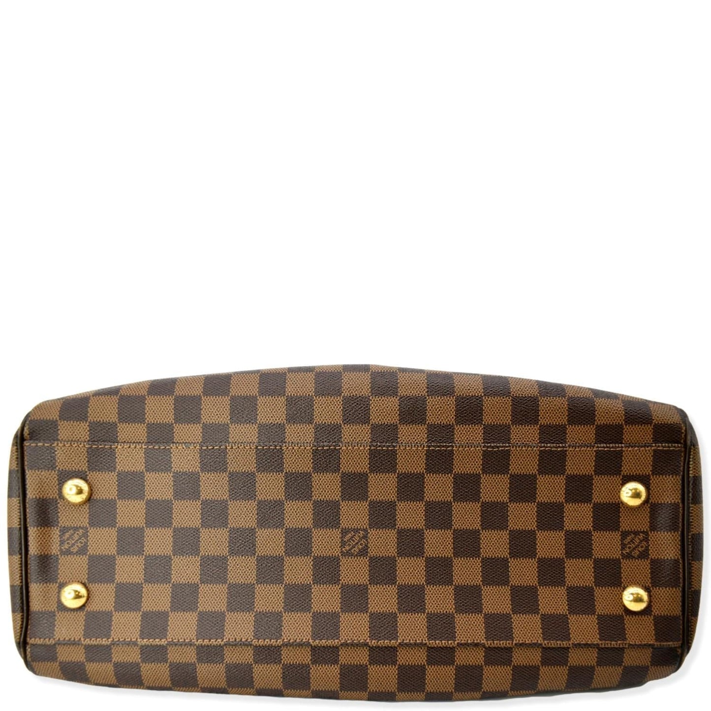 LOUIS VUITTON Trevi GM Damier Ebene 2way Shoulder Bag Brown