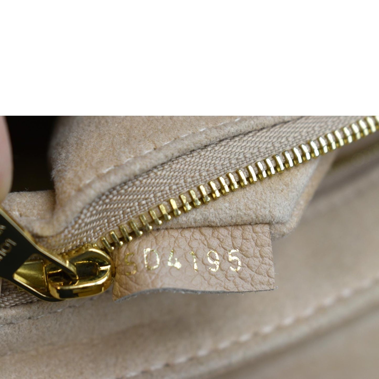LOUIS VUITTON Saint Germain PM Monogram Leather Shoulder Bag Dune
