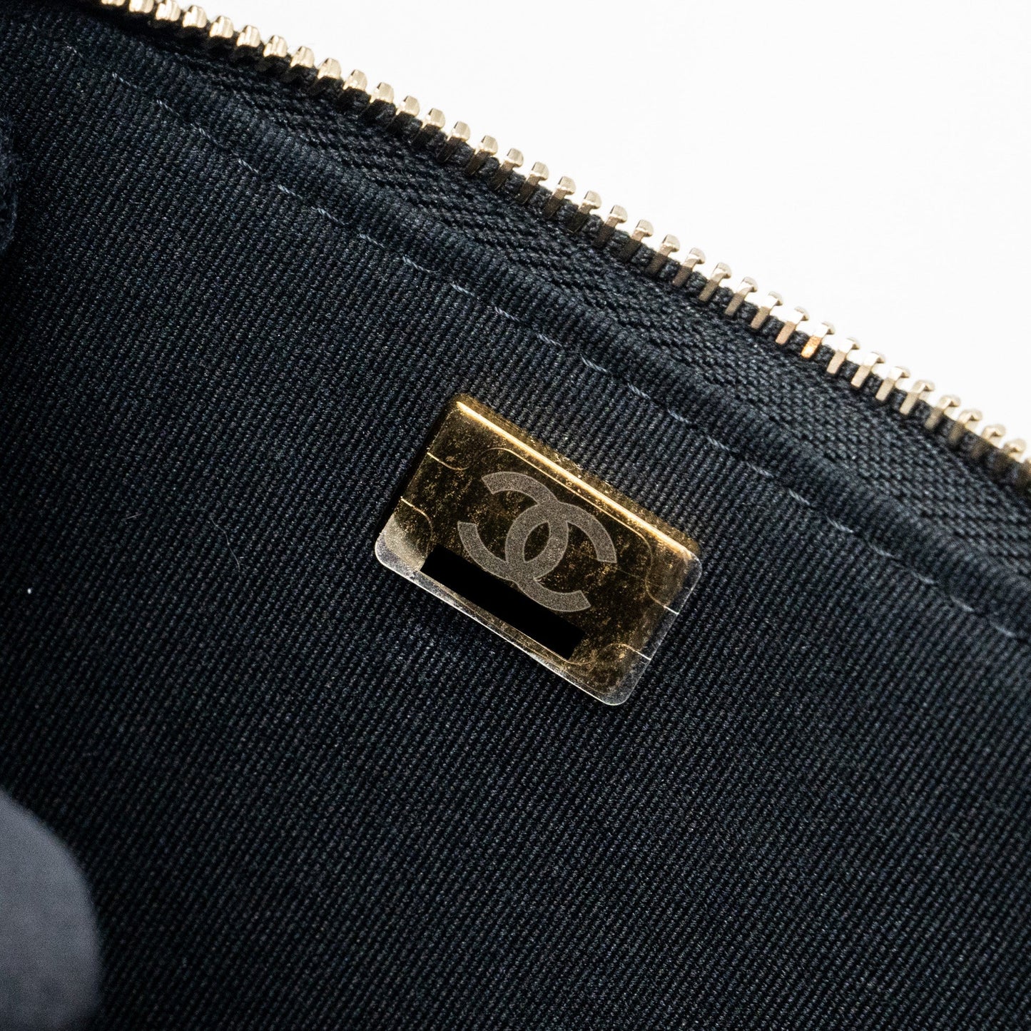 Chanel moon hobo shoulder / crossbody bag goatskin black brushed (microchip)