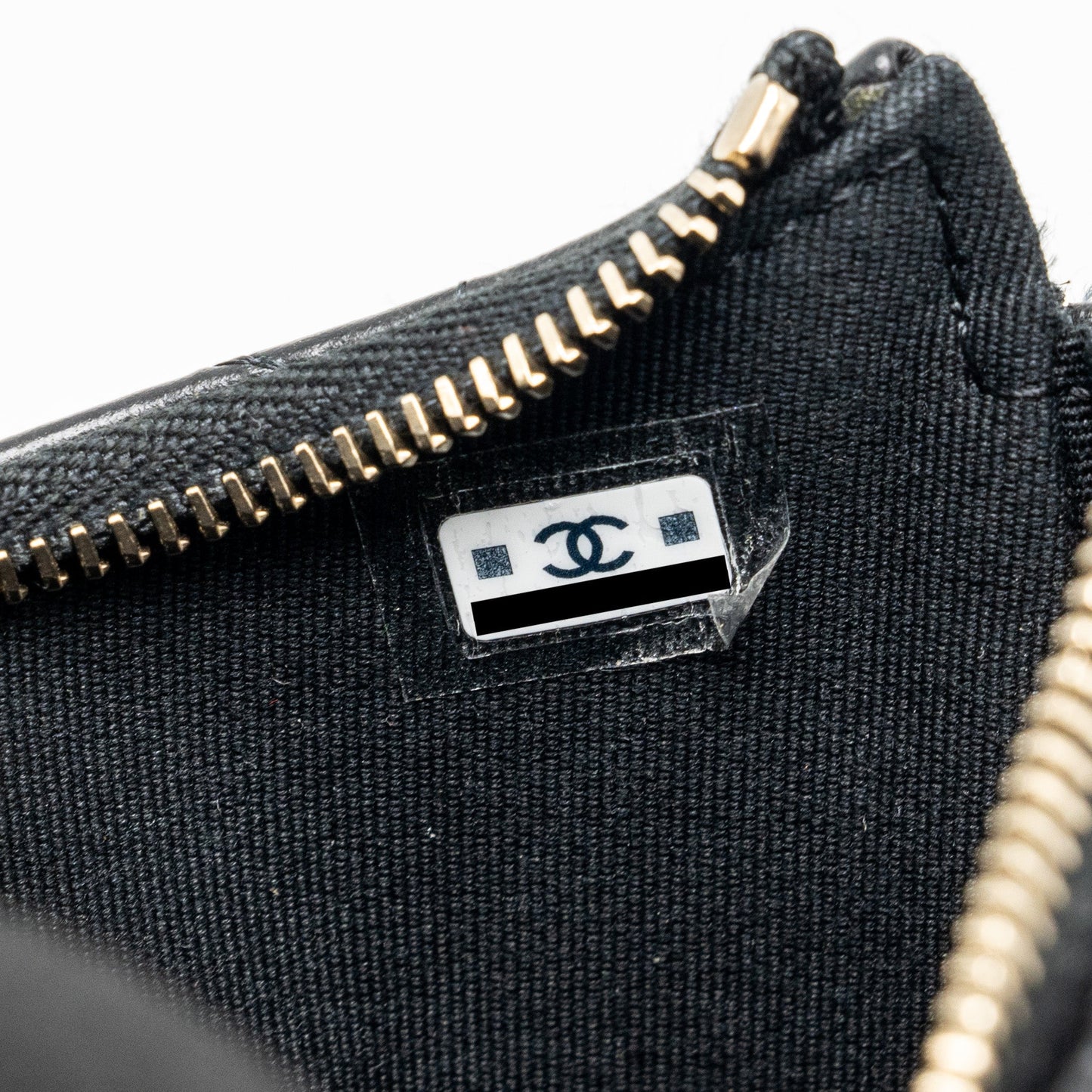Chanel 23k Small Hobo Shoulder Bag Calfskin Black (microchip)